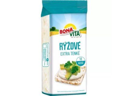Bona Vita chlebíčky rýžové extra tenké 105g