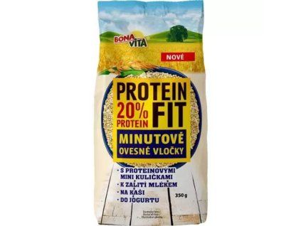 Bona Vita ovesné vločky protein fit minutové 350g