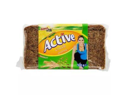 BonaVita Active chléb celozrnný 4-zrnný 500g