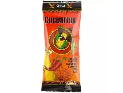 Cucuritos kukuřice pražená s chilli 30g