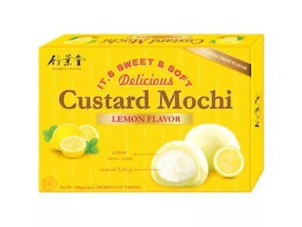 BAMBOO HOUSE custard mochi s citrónovou příchutí 180g
