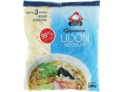 Chef's World udon nudle korejské čerstvé 200g (MY UDONG TUOI)