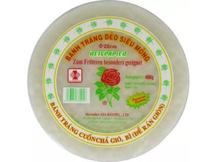 Gia Bao rýžový papír 22cm 400g
