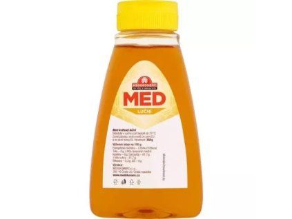 Medokom med luční dávkovač 350g
