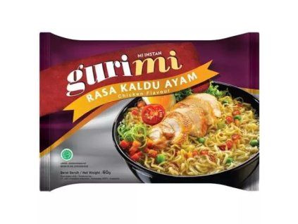 GURIMI instantní nudle s kuřecí příchutí 60g (MI GA)