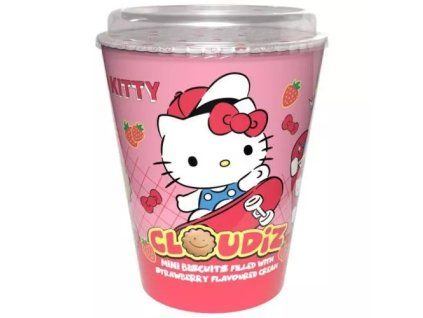 Kandiz sušenky hellokitty cloudiz cup strawberry 90g