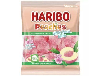 Haribo white peach coconut 175g