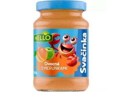 Hello ovocná svačinka s meruňkami 190g
