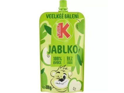 Kubík ovocná kaps jablko 200g 100%