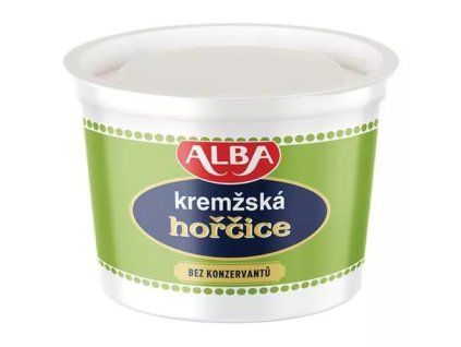 Alba hořčice kremžská kelímek 100g