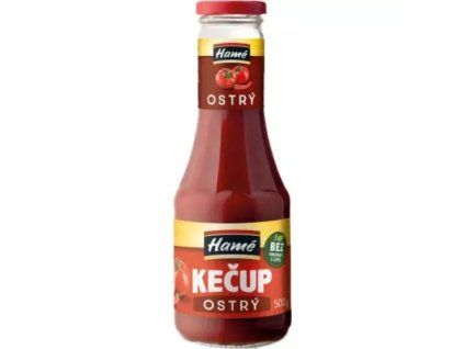 Hamé kečup ostrý 500g