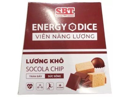 SBT ENERGY DICE energetické kostky s cokoladou 180g