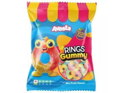 Avesta želé sour candy belt fruit /12/ 80g