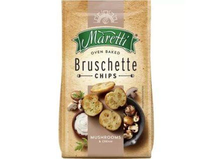 Maretti bruschetta s houbami a krémovou omáčkou 140g