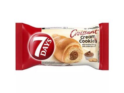 7Days croissant cream-cookies hazelnut filling 60g