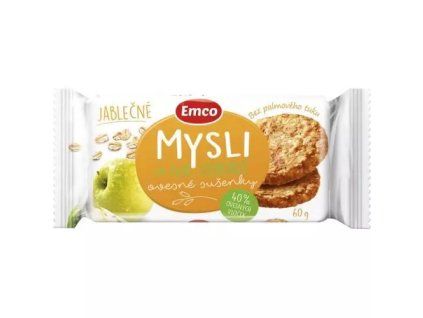 Emco Mysli ovesné sušenky jablečné 60g