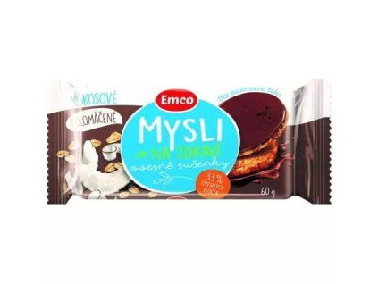 Emco Mysli ovesné sušenky polomačené kokosové 60g