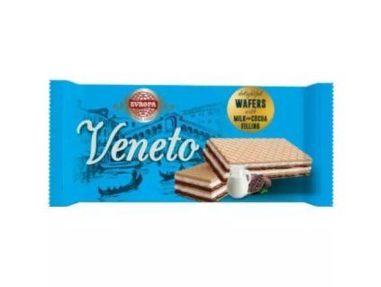 Evropa Veneto wafers milk and cocoa filling /24/ 65g