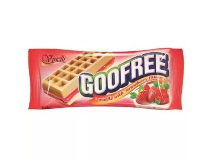 GooFree wafle jahoda /12/ 50g