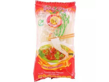 LUCKY rýžové nudle 1.5mm 500g (BUN BO HUE)