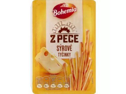 Bohemia tyčinky sýrové 80g