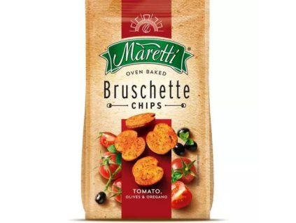 Bruschette Maretti rajčata, olivy a oregano 70g