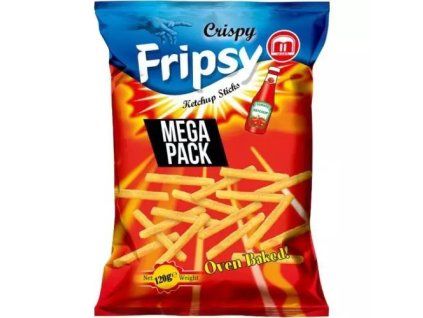Fripsy crispy tyčinky ketchup 120g