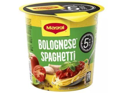 Maggi 5min kelímky špageti boloňské 61g
