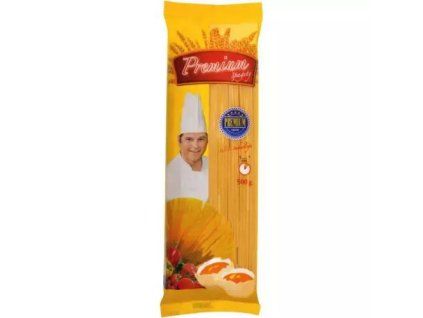 Premium těstoviny špagety  vaječné 500g