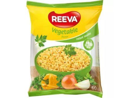 REEVA instantní nudle se zeleninovou příchutí 60g (MY RAU)
