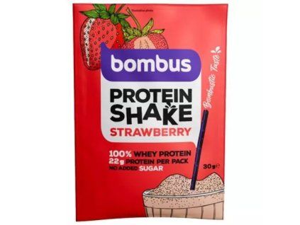 Bombus protein shake strawberry 30g