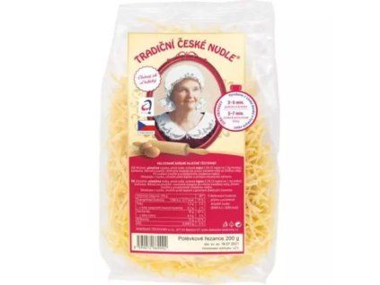 Tradiční české nudle polévkové 200g