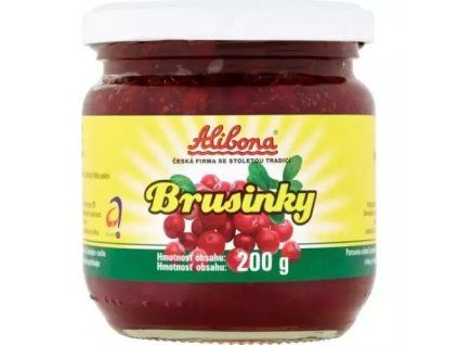 Alibona kompot brusinkový 200g