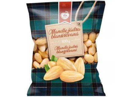 IBK mandle jádra loupaná 100g