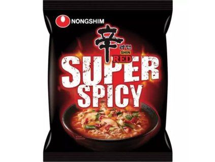 Nong Shim shin red super spicy 120g
