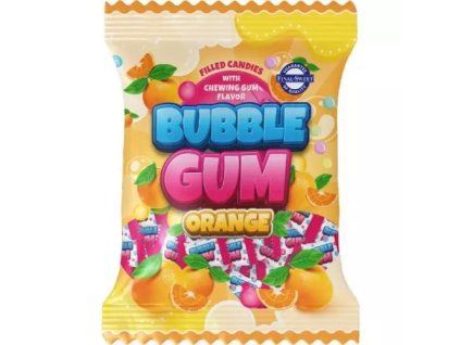 FinalSweet filled candies bubble gum orange 65g