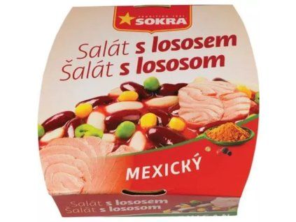 Sokra Mexický salát s lososem 220g