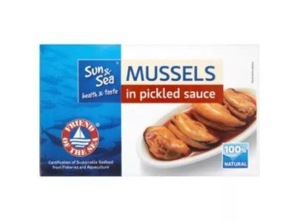 Sun&Sea mušle v kořeněném oleji 111g
