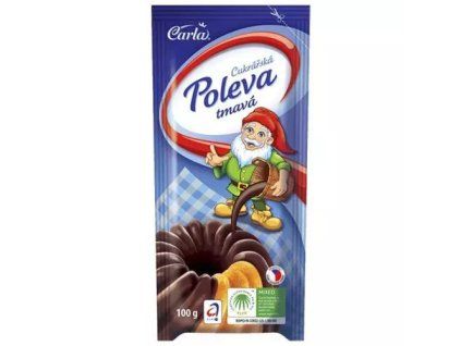 Carla cukrářská poleva tmavá 100g
