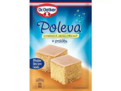 Dr. Oetker poleva citrónová příchuť 100g