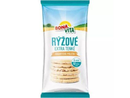 Bona Vita rýžové chlebíčky s jogurtovou polevou 70g