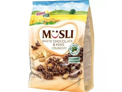 Bonavita crunchy bílá čok.-sušenka 375g