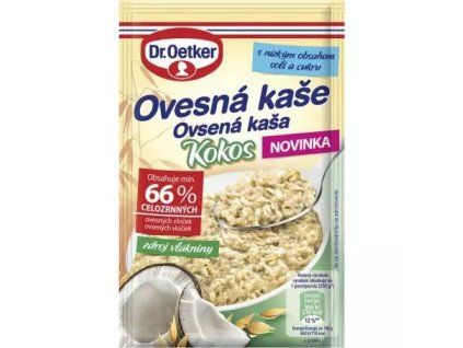 Dr.Oetker ovesná kaše kokos 58g
