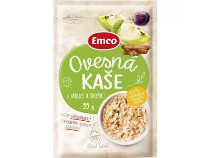 Emco ovesná kaše s jablky a skoř 55g