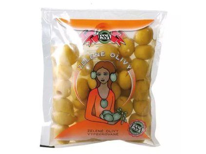 Essa olivy zelené vypeckované sáček 180g