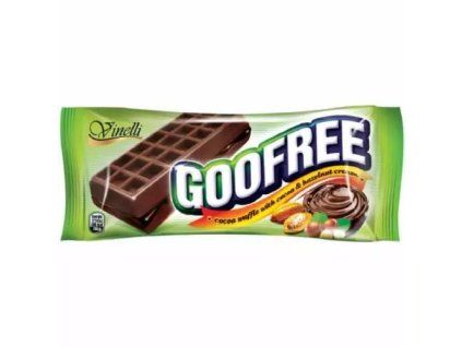GooFree wafle kakao a oříšek zelený /12/ 50g