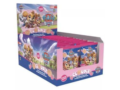 Kandiz sušenky pawpatrol cloudiz bag strawberry /24/ 25g
