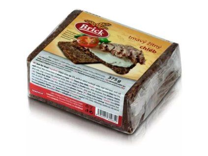 Brick chléb tmavý žitný 375g