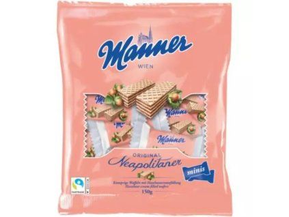 Manner oplatky minis neapolitaner 150g