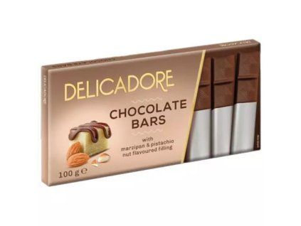 Delicadore čokoláda marzipan pistachio 100g